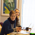 Anitra Arkko-Saukkonen and Katarina Hollá from Lapland university of applied science