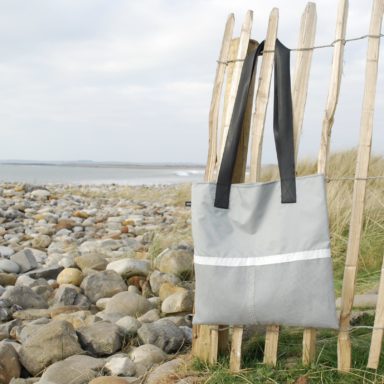 Olympic Tote - upcycled from olympic sails